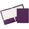 JAM Paper Glossy Laminated Two Pocket Folders, 25ct.